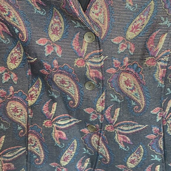Paisley Tapestry Blazer - Picture 2 of 3